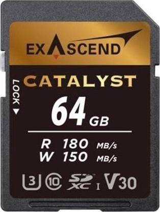Picture of Karta ExAscend Catalyst SDXC 64 GB Class 10 UHS-I/U3 V30 (EX64GSDU1)