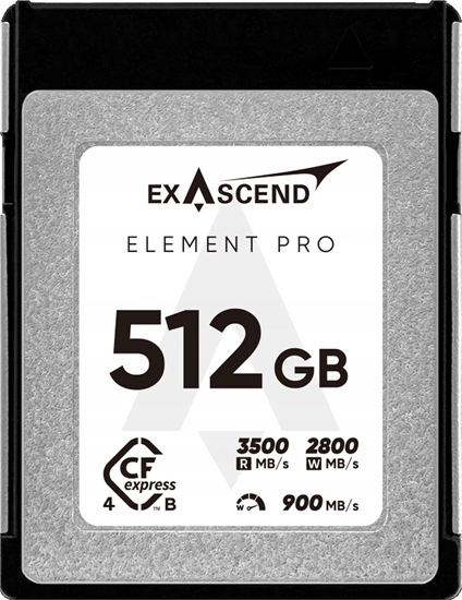 Picture of Karta ExAscend Karta ExAscend Element Pro CFexpress B 4.0 512GB