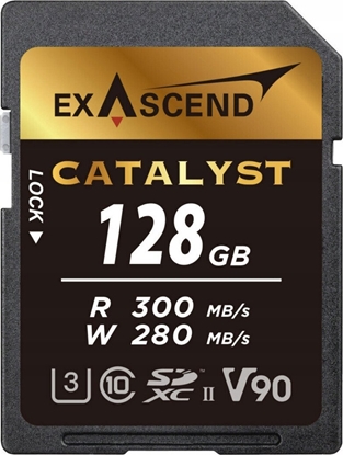 Изображение Karta ExAscend Karta pamici ExAscend Catalyst UHS-II V90 128GB