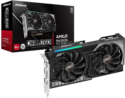 Attēls no Karta graficzna ASRock Radeon RX 9060 XT Challenger OC 16GB GDDR6 (RX9060XT CL 16GO)