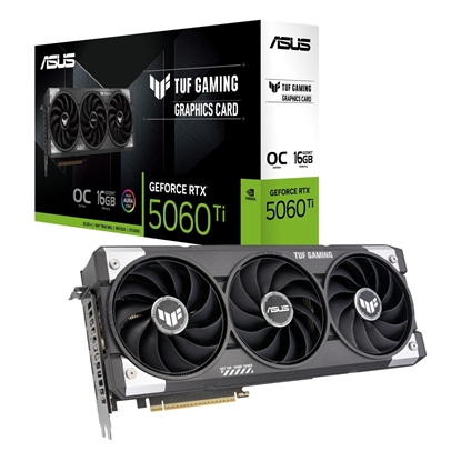 Attēls no Karta graficzna GeForce RTX 5060 Ti TUF OC 16GB GDDR7 128BIT 3DP/HDMI