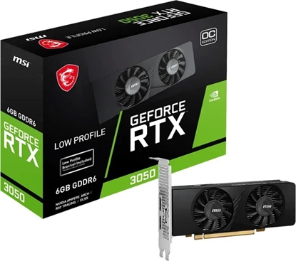 Picture of Karta graficzna MSI GeForce RTX 3050 LP OC 6GB GDDR6