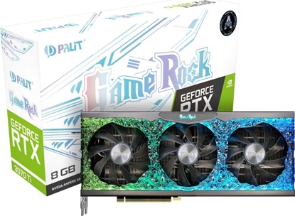 Picture of Karta graficzna Palit GeForce RTX 3070 Ti GameRock 8GB GDDR6X (NED307T019P2-1047G)