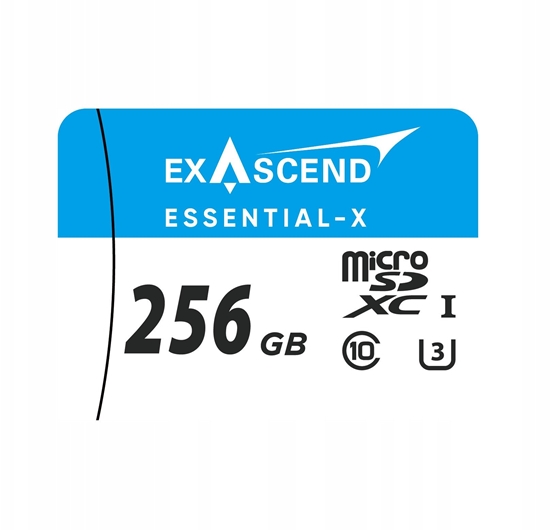 Picture of Karta pamici Exascend Essential-X micro SD 256GB