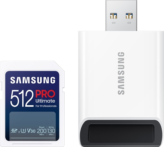 Picture of Karta Samsung Pro Ultimate SDXC 512 GB UHS-I U3 V30 (MB-SY512SB/WW)