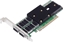Attēls no Karta sieciowa Broadcom Broadcom P2200G - Netzwerkadapter - PCIe 5.0 x16 Low-Profile - 400 Gigabit QSFP112 x 2