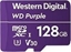 Attēls no Karta WD Purple MicroSDXC 128 GB Class 10 UHS-I/U3 V30 (WDD128G1P0A)