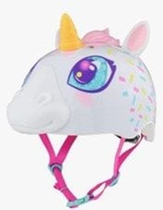 Picture of Kask dziecicy juniorski RASKULLZ SUPER UNICORNE white roz. S CHILD FS 5+ (50-54 cm) (NEW)