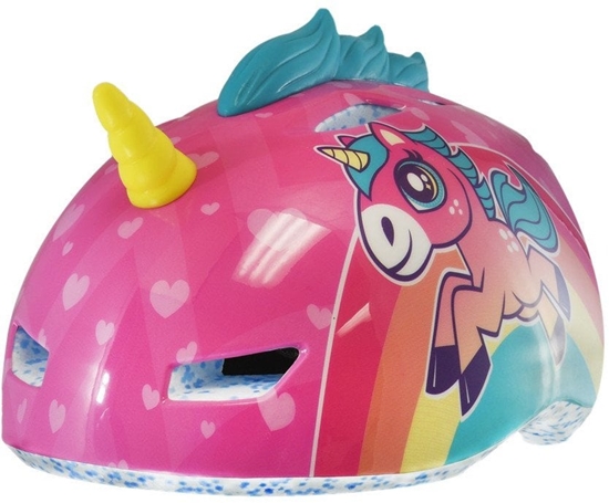 Picture of Kask dziecicy juniorski RASKULLZ UNICORN 3D roz. XS INFANT FS 1+ (48-52 cm) (NEW 2025)