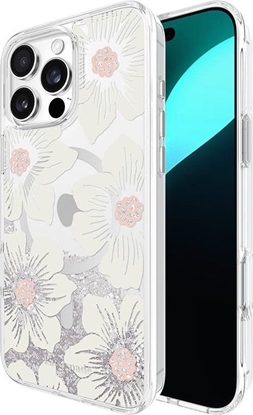 Picture of Kate Spade New York Kate Spade New York Liquid Glitter MagSafe - Etui iPhone 16 Pro Max (Hollyhock Floral)