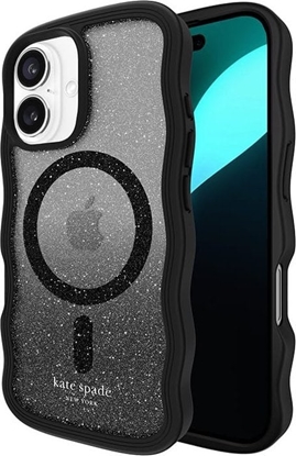 Attēls no Kate Spade New York Kate Spade New York Wavy MagSafe - Etui iPhone 16 (Nightfall)