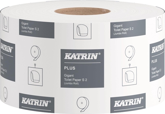 Picture of Katrin Toiletpapir Katrin Plus Giga S 2-lags 160m 12rl/kar 108925 - (12 ruller pr. karton)