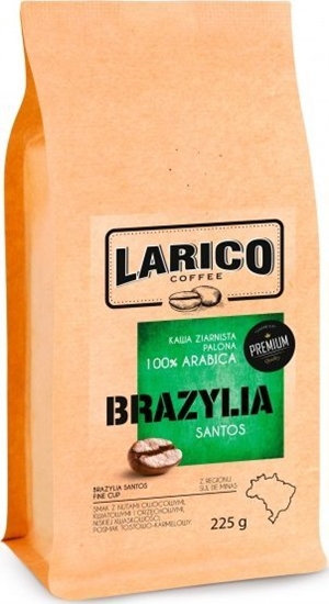Picture of Kawa ziarnista Larico Brazylia Santos 225 g