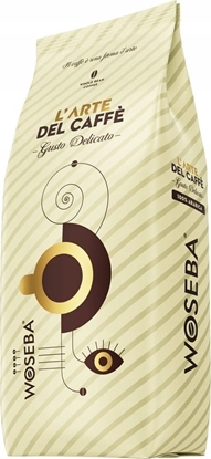 Attēls no Kawa ziarnista Woseba Kawa WOSEBA Larte del caffè, Gusto Delicato, ziarnista, 1000g