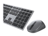 Picture of Dell Premier Multi-Device Keyboard and Mouse KM7321W Wireless, Batteries included, RU, Titan grey