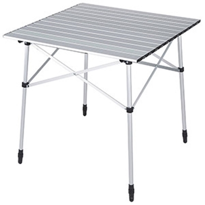 Attēls no Kempinga galds Sevilla 70x70x70cm balts