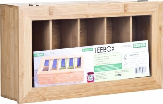 Picture of Kesper Pojemnik na herbat / Certyfikat FSC Bambus