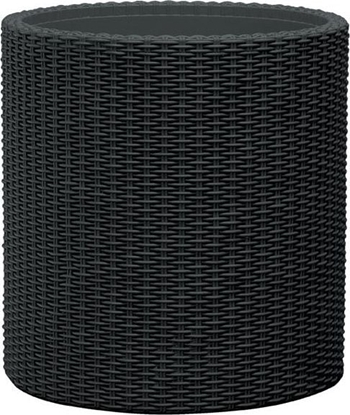 Picture of Keter Donica Curver Keter LARGE CYLINDER PLANTER antracyt