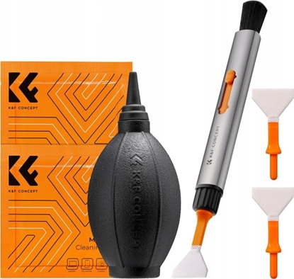 Изображение Kf Zestaw Czyszczcy 6w1 Do Czyszczenia Optyki Matrycy Pena Klatka Full Frame / Sku.2011