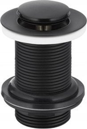 Attēls no KFA SPUST UMYWALKOWY TYPU KLIK-KLAK, MAY BEZ PRZELEWU, CZARNY