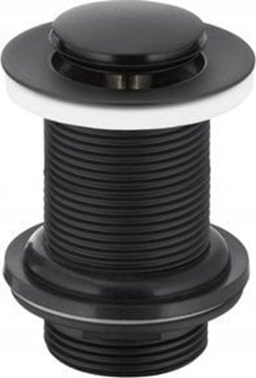Picture of KFA SPUST UMYWALKOWY TYPU KLIK-KLAK, MAY BEZ PRZELEWU, CZARNY