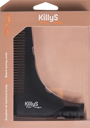 Attēls no KILLYS_For Men Beard Styling Comb drewniany grzebie do stylizacji brody