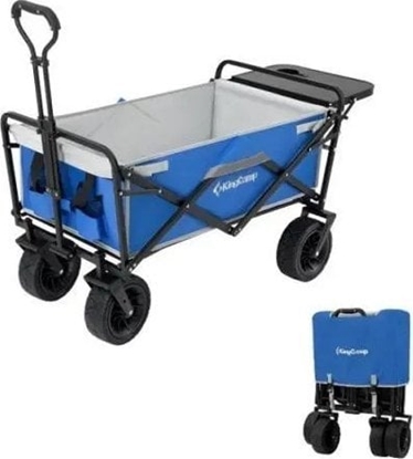 Attēls no King Camp Wózek Plaowy Kempingowy Campingowy Skadany KING CAMP Quartz Wagon 112x60