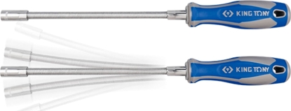 Picture of King Tony WKRTAK ELASTYCZNY Z KOCÓWK NASADOW 8mm x 300mm King Tony