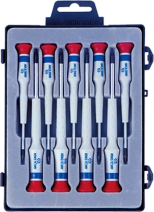 Picture of King Tony ZESTAW WKRTAKÓW PRECYZYJNYCH 9cz. TORX T4 - T20 x 40/50mm, PUDEKO PLAST. King Tony
