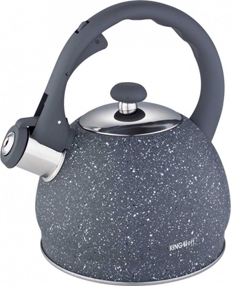 Attēls no KingHoff CZAJNIK Z GWIZDKIEM 2L KINGHOFF KH-1405 MARBLE