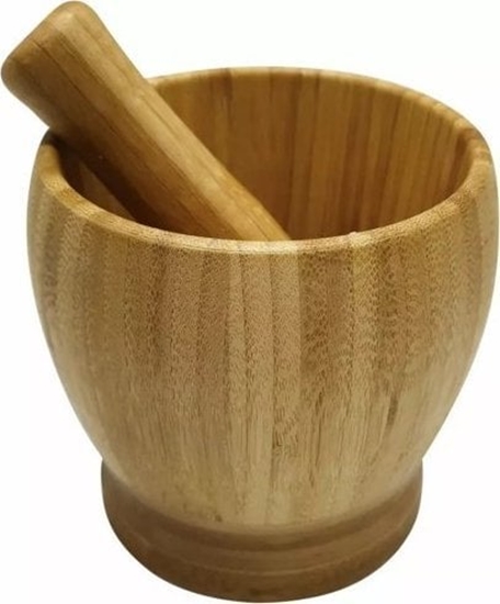 Изображение KingHoff MODZIERZ BAMBUSOWY 9.5cm KINGHOFF KH-1616