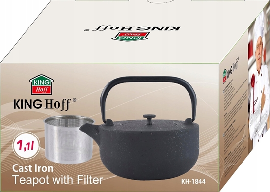 Picture of KingHoff ZAPARZACZ ELIWNY DZBANEK 1,1L Z FILTREM KINGHOFF KH-1844