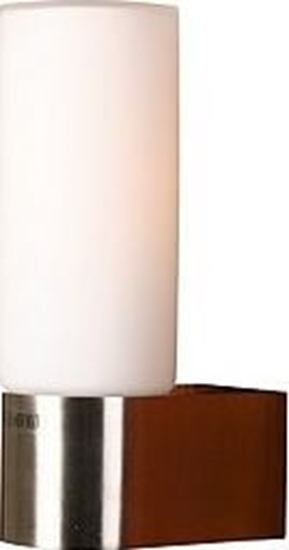 Изображение Kinkiet Candellux LAMPA MIRROR KINKIET 1x40W E14 NIKIEL MAT (21-84500) Candellux