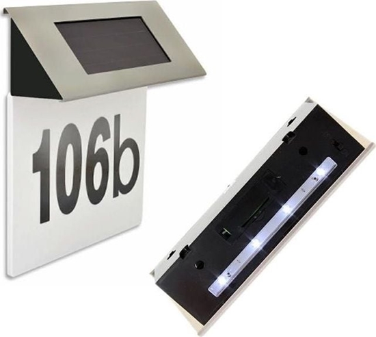 Picture of Kinkiet CreativeHome AG216 PODWIETLANA TABLICZKA Z NUMEREM DOMU LED uniwersalny