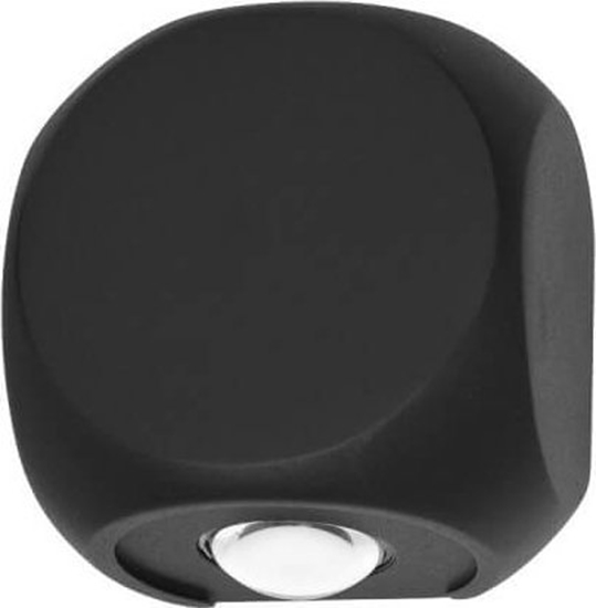 Picture of Kinkiet Italux Metalowa lampa cienna Porso LED 2W ogrodowa IP54 czarna