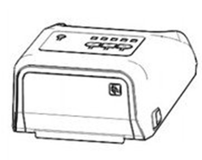 Attēls no Kit, Cover Assembly for Standard Models without the Print Touch icon (includes Media Window), ZD420T