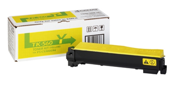 Picture of KYOCERA TK-560Y toner cartridge Original Yellow