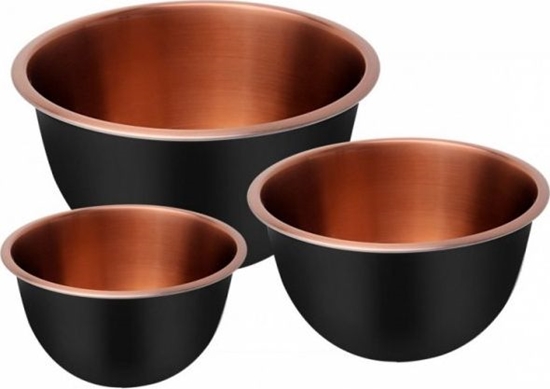 Изображение Klausberg ZESTAW 3 MISEK STALOWYCH KLAUSBERG [KB-7394]