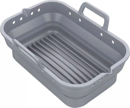 Изображение Klausberg Zestaw wkadów silikonowych do pieczenia w frytkownicy, 14,5x20,6cm, 2 sztuki (KB-7791)