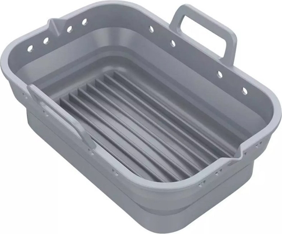 Picture of Klausberg Zestaw wkadów silikonowych do pieczenia w frytkownicy, 14,5x20,6cm, 2 sztuki (KB-7791)