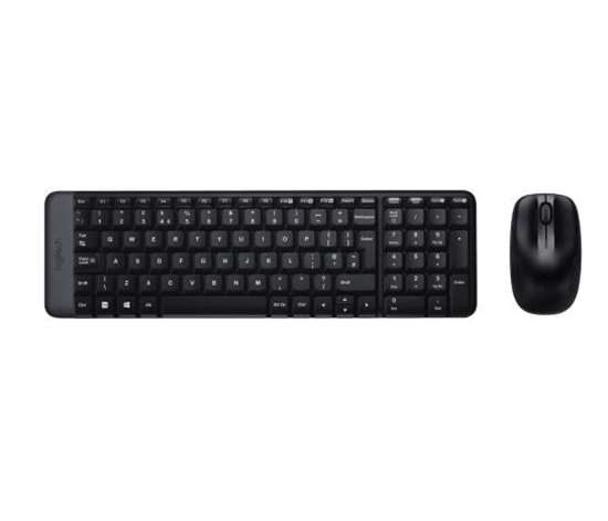 Изображение Klaviatūra + Pele Logitech DT MK220 Bezvadu