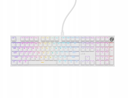 Picture of Klaviatūra Genesis Thor 404 RGB White Outemu Peach Silent