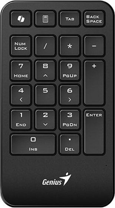Изображение Klawiatura Genius GENIUS Numerická klávesnice NumPad 1000/ Bezdrátová 2.4GHz/ Copilot/ erná