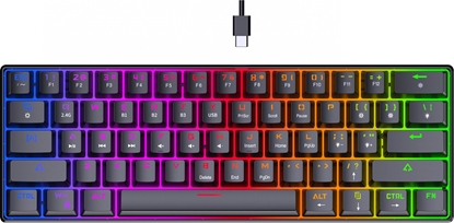 Attēls no Klawiatura PREYON Brown All Claw Gateron Brown Hot Swap (PBAC61B)