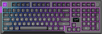 Изображение Klawiatura PREYON Silent claw red Gateron Red Pro (PSCR105B)