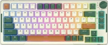 Picture of Royal Kludge Wireless mechanical keyboard Royal Kludge RKH81 RGB, Sky cyan switch (green)