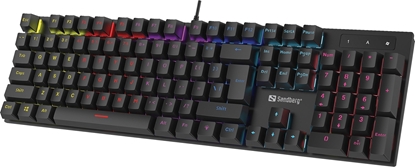 Изображение Klawiatura Sandberg Mechanical Gamer Keyboard DE