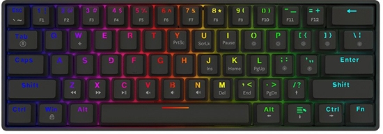 Picture of Klawiatura Savio Blackout X2 Outemu Blue (BLACKOUT X2 BLUE)