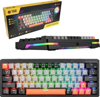 Attēls no Klawiatura mechaniczna Gamezone EVO1 HOT SWAP 63 Szary 