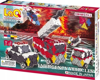 Изображение Klocki edukacyjne Emergency Vehicles